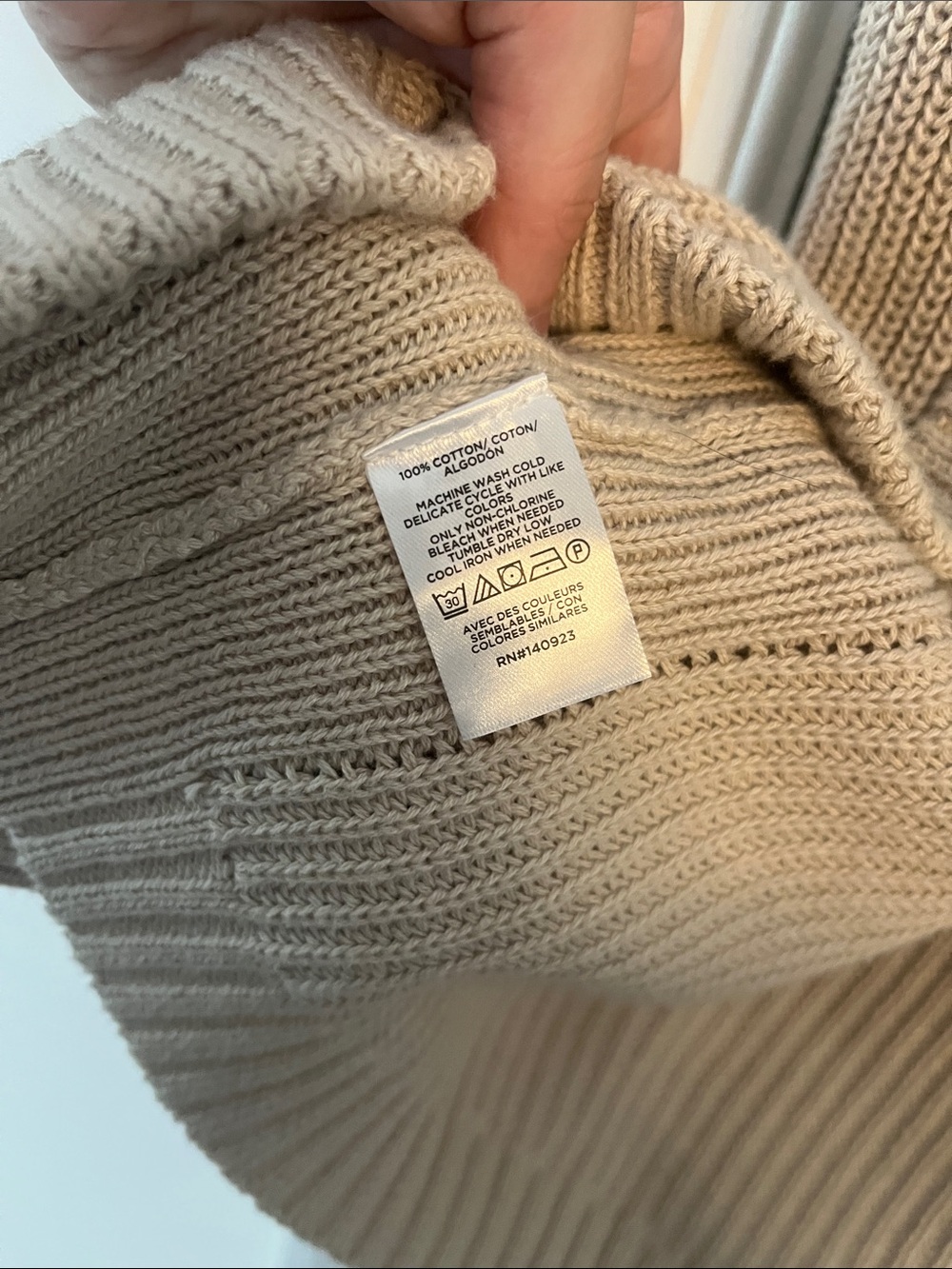 2 Piece 100% Cotton LOFT Knit Sweater Shrug Set - Picture 5 of 6